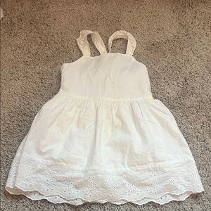 Carter's White Eyelet Casual Dress